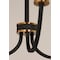 Maxim Lighting Charlton 5-Light 26" Wide Black / Antique Brass Chandelier 11375BKAB - alternate 3